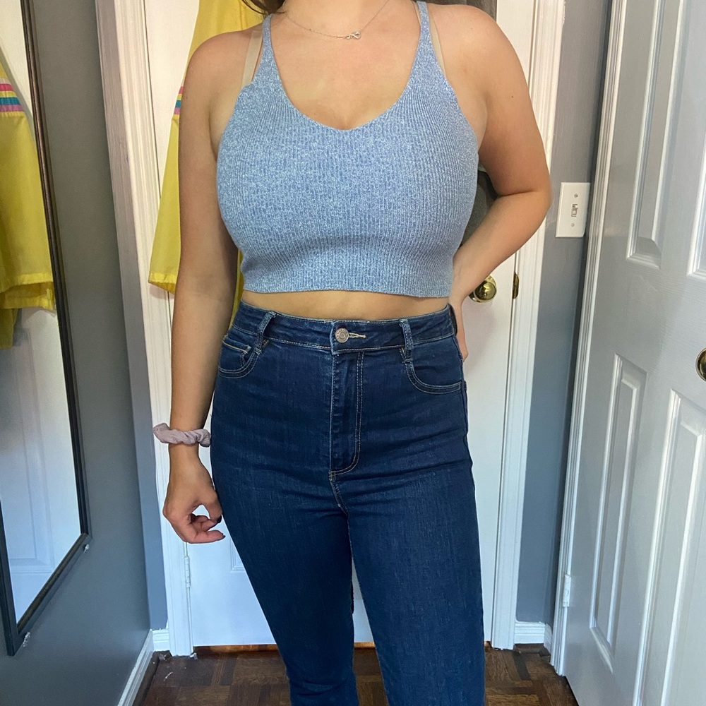 Cropped tank top